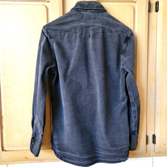 Taylor Stitch Gray Denim Shirt - Picture 4 of 9